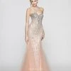 SCALA BG Haute - G3501 Dress In Peach