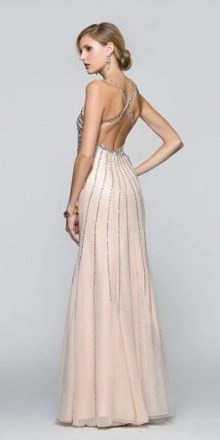 SCALA BG Haute - G3503 Dress In Champagne
