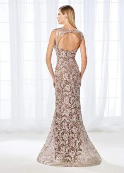 Cameron Blake By Mon Cheri Cameron Blake - 118671 Illusion Lace Bateau Evening Dress 11 Cameron Blake By Mon Cheri Cameron Blake - 118671 Illusion Lace Bateau Evening Dress