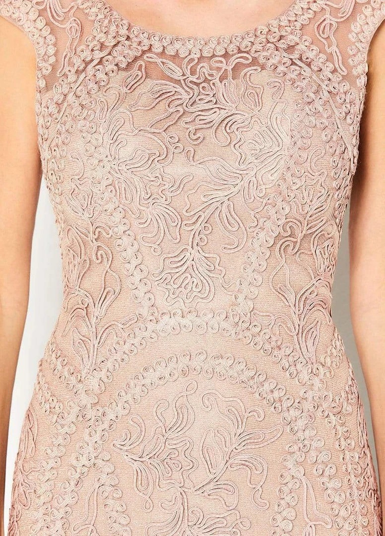 Cameron Blake By Mon Cheri Cameron Blake - 219680 Bedazzled Scoop Neck Sheath Dress 6 Cameron Blake By Mon Cheri Cameron Blake - 219680 Bedazzled Scoop Neck Sheath Dress