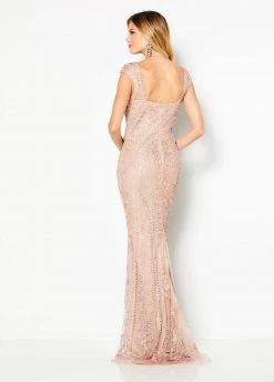 Cameron Blake By Mon Cheri Cameron Blake - 219680 Bedazzled Scoop Neck Sheath Dress 9 Cameron Blake By Mon Cheri Cameron Blake - 219680 Bedazzled Scoop Neck Sheath Dress