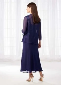 Cameron Blake By Mon Cheri Cameron Blake - 4 Piece Mother Of The Bride Formal Ensemble 218621 - 1 Pc Navy In Size 18 Available 6 Cameron Blake By Mon Cheri Cameron Blake - 4 Piece Mother Of The Bride Formal Ensemble 218621 - 1 Pc Navy In Size 18 Available