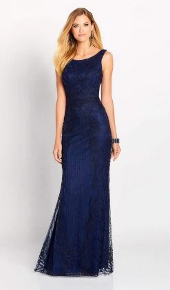 Cameron Blake By Mon Cheri - 119644 Allover Lace Trumpet Dress