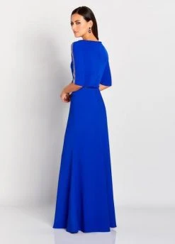 Cameron Blake By Mon Cheri - 119655 Scoop Half Sleeves Evening Gown 7 Cameron Blake By Mon Cheri - 119655 Scoop Half Sleeves Evening Gown