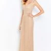 Cameron Blake By Mon Cheri - 120605 V-Neck Sheath Evening Dress
