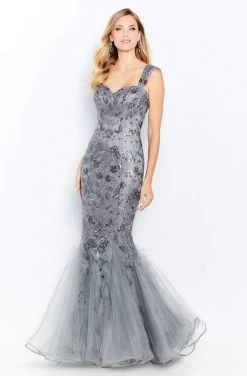 Cameron Blake By Mon Cheri - 120624 Sequined Sweetheart Mermaid Dress