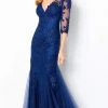 Cameron Blake By Mon Cheri - 220644 Beaded Lace Tulle Mermaid Gown