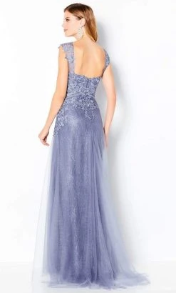 Cameron Blake By Mon Cheri - 220646 Cap Sleeve Sweetheart Gown