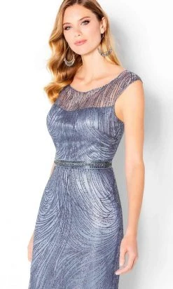 Cameron Blake By Mon Cheri - 220652 Cap Sleeve Scoop Mermaid Dress