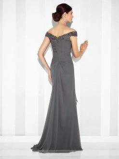 Cameron Blake By Mon Cheri - A-Line Gown 117602 - 1 Pc Teal In Size 8 Available