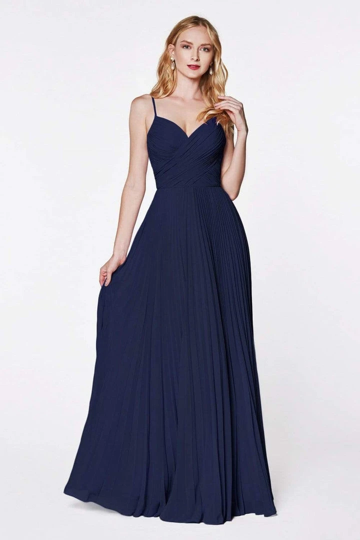 Cinderella Divine - 7471 Sweetheart Ruched Bodice Pleated A-Line Gown 9 Cinderella Divine - 7471 Sweetheart Ruched Bodice Pleated A-Line Gown