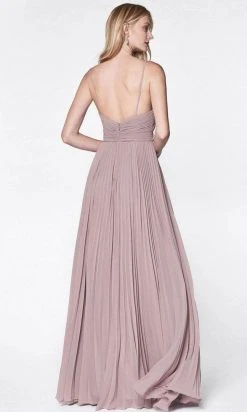 Cinderella Divine - 7471 Sweetheart Ruched Bodice Pleated A-Line Gown 12 Cinderella Divine - 7471 Sweetheart Ruched Bodice Pleated A-Line Gown