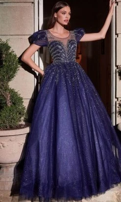 Cinderella Divine B702 - Beaded Ball Gown