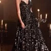 Cinderella Divine CB073 - Floral Sequin Evening Dress