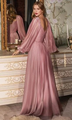 Cinderella Divine CD243 - A-Line Evening Dress