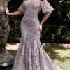 Cinderella Divine CD959 - Fit And Flare Prom Gown 1 Cinderella Divine CD959 - Fit And Flare Prom Gown