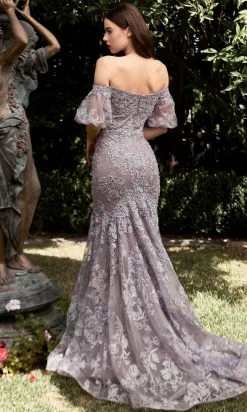 Cinderella Divine CD959 - Fit And Flare Prom Gown