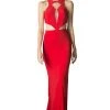 Cinderella Divine - CK66 Jewel Cut-Out Long Sheath Dress