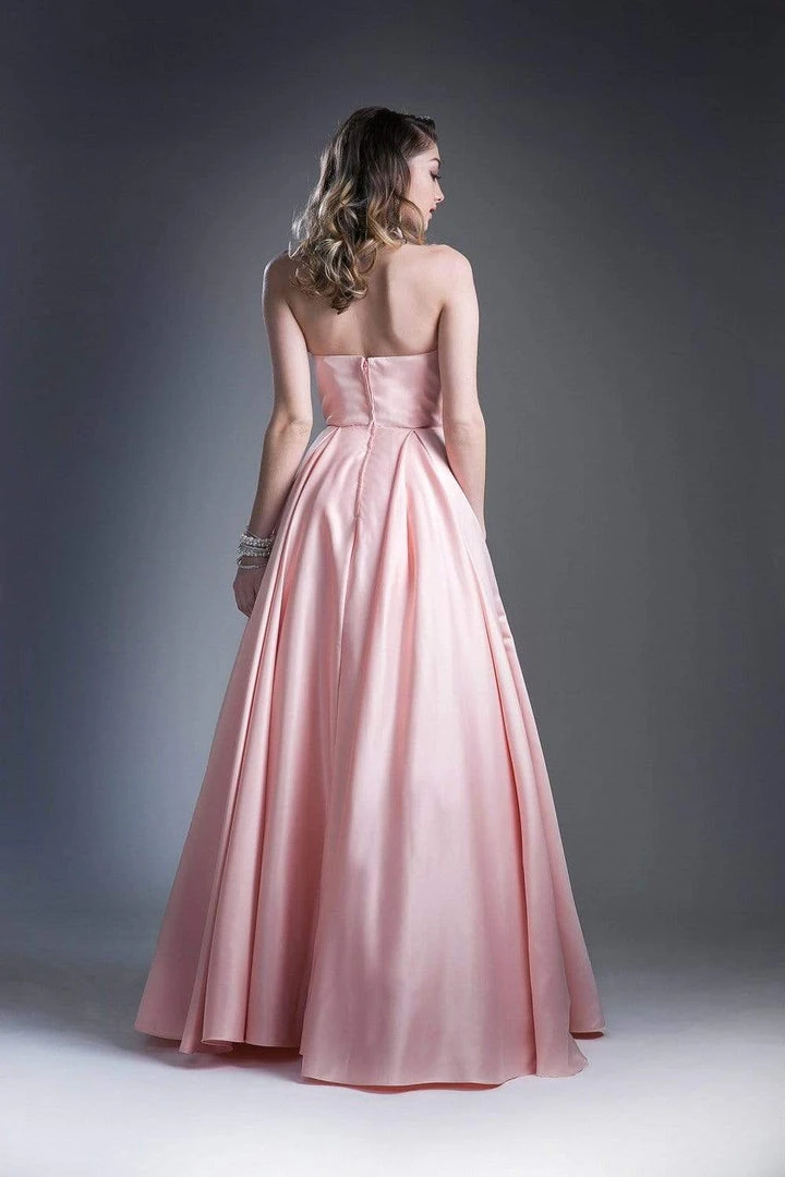 Cinderella Divine - Embellished Strapless A-line Evening Dress 10 Cinderella Divine - Embellished Strapless A-line Evening Dress