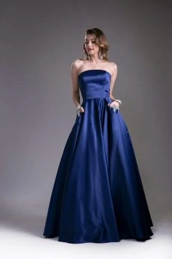 Cinderella Divine - Embellished Strapless A-line Evening Dress 25 Cinderella Divine - Embellished Strapless A-line Evening Dress