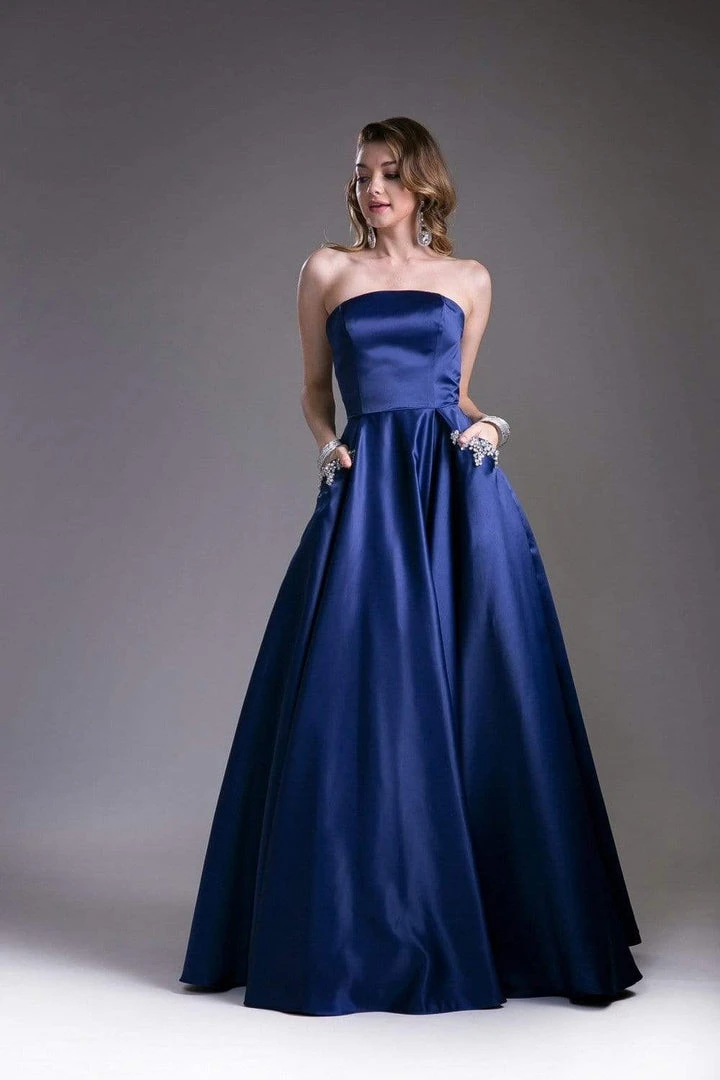 Cinderella Divine - Embellished Strapless A-line Evening Dress 13 Cinderella Divine - Embellished Strapless A-line Evening Dress