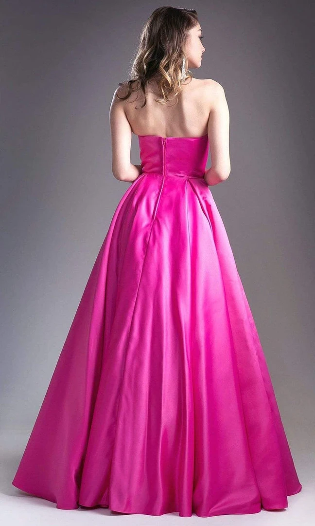 Cinderella Divine - Embellished Strapless A-line Evening Dress 4 Cinderella Divine - Embellished Strapless A-line Evening Dress