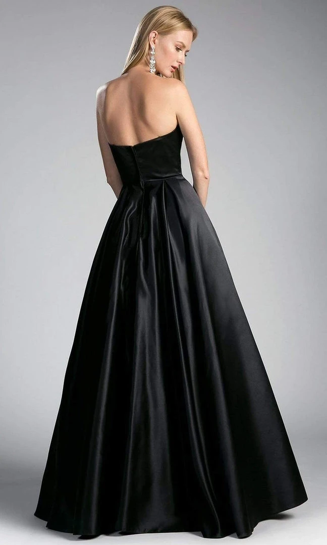 Cinderella Divine - Embellished Strapless A-line Evening Dress 8 Cinderella Divine - Embellished Strapless A-line Evening Dress