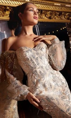 Cinderella Divine J816 - Sweetheart Glitter Prom Dress 20 Cinderella Divine J816 - Sweetheart Glitter Prom Dress