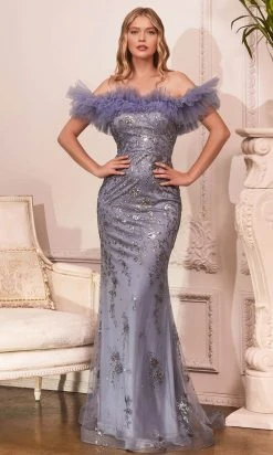 Cinderella Divine J818 - Ruffled Prom Dress 17 Cinderella Divine J818 - Ruffled Prom Dress