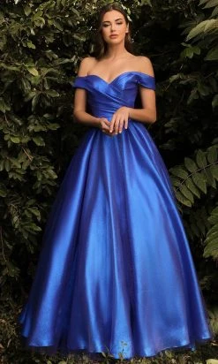 Cinderella Divine J823 - Off Shoulder Evening Dress