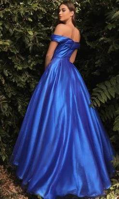 Cinderella Divine J823 - Off Shoulder Evening Dress