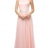 Cinderella Divine - UJ0010 Halter Chiffon A-line Dress