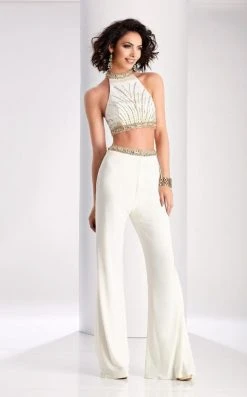 Clarisse - 3004 Two Piece Embellished Pantsuit