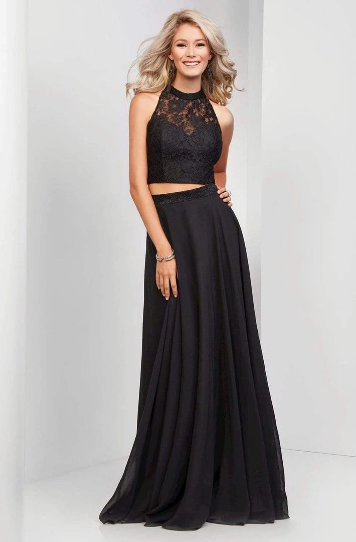 Clarisse - 3427 Two-Piece Lace Illusion A-Line Gown 3 Clarisse - 3427 Two-Piece Lace Illusion A-Line Gown