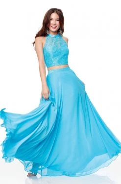 Clarisse - 3427 Two-Piece Lace Illusion Gown