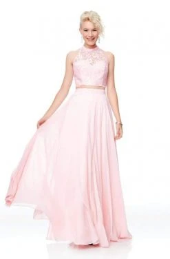 Clarisse - 3427 Two-Piece Lace Illusion Gown