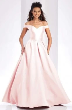 Clarisse - 3442 Off Shoulder Corset Mikado Ballgown 14 Clarisse - 3442 Off Shoulder Corset Mikado Ballgown