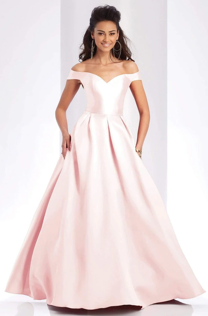 Clarisse - 3442 Off Shoulder Corset Mikado Ballgown 8 Clarisse - 3442 Off Shoulder Corset Mikado Ballgown
