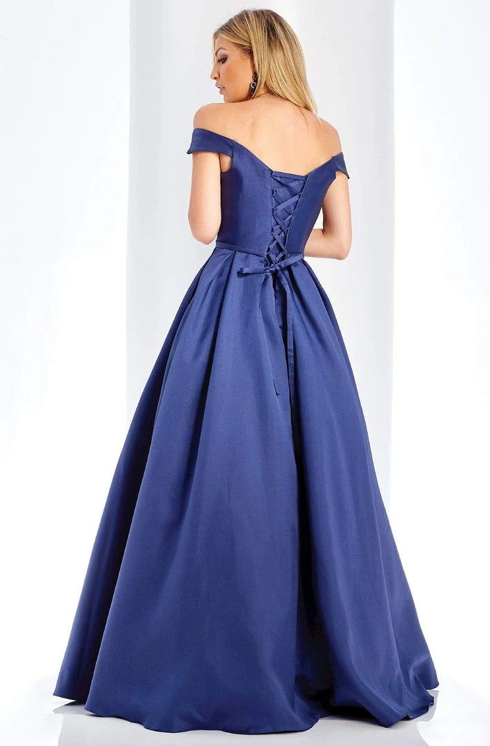 Clarisse - 3442 Off Shoulder Corset Mikado Ballgown 7 Clarisse - 3442 Off Shoulder Corset Mikado Ballgown