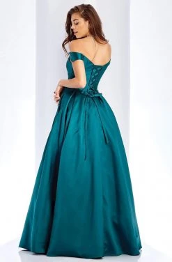 Clarisse - 3442 Off Shoulder Corset Mikado Ballgown 11 Clarisse - 3442 Off Shoulder Corset Mikado Ballgown