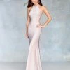 Clarisse - 3745 Embellished Halter Shimmer Jersey Trumpet Dress 1 Clarisse - 3745 Embellished Halter Shimmer Jersey Trumpet Dress