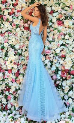 Clarisse - 810138 Lace Ornate Mermaid Gown