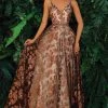 Clarisse - 810250 Sequin Print A-Line Gown