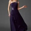 Clarisse - M6403 Draped Ornate Asymmetrical Gown 1 Clarisse - M6403 Draped Ornate Asymmetrical Gown