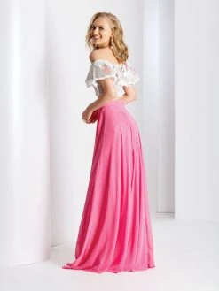 Clarisse Prom - 3531 Two Piece Off The Shoulder Prom Dress