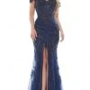 Colors Dress Colors Couture - J131 Off-Shoulder Embellished Trumpet Dress 2 Colors Dress Colors Couture - J131 Off-Shoulder Embellished Trumpet Dress