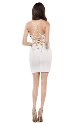 Colors Dress - 2521 Scoop Neck Short Dress 13 Colors Dress - 2521 Scoop Neck Short Dress