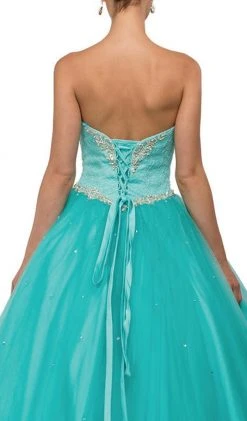 Dancing Queen - 1111 Beaded Sweetheart Quinceanera Ballgown