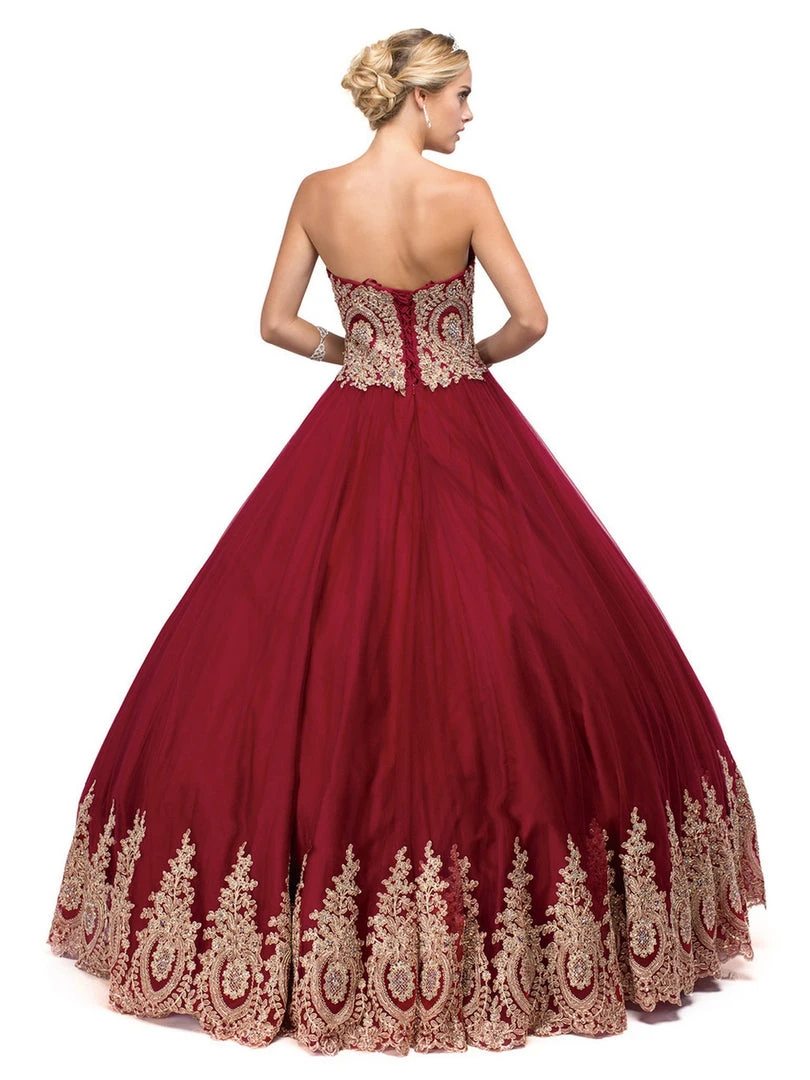 Dancing Queen - 1115 Bead Embellished Sweetheart Formal Ball Gown 11 Dancing Queen - 1115 Bead Embellished Sweetheart Formal Ball Gown