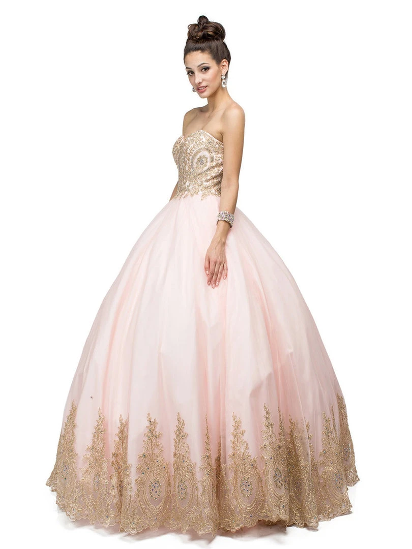 Dancing Queen - 1115 Bead Embellished Sweetheart Formal Ball Gown 5 Dancing Queen - 1115 Bead Embellished Sweetheart Formal Ball Gown